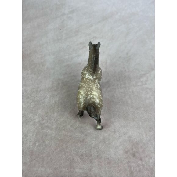 Breyer G1 Drafter Stablemate Splatter Dapple Gray - WILD! - Picture 5 of 5